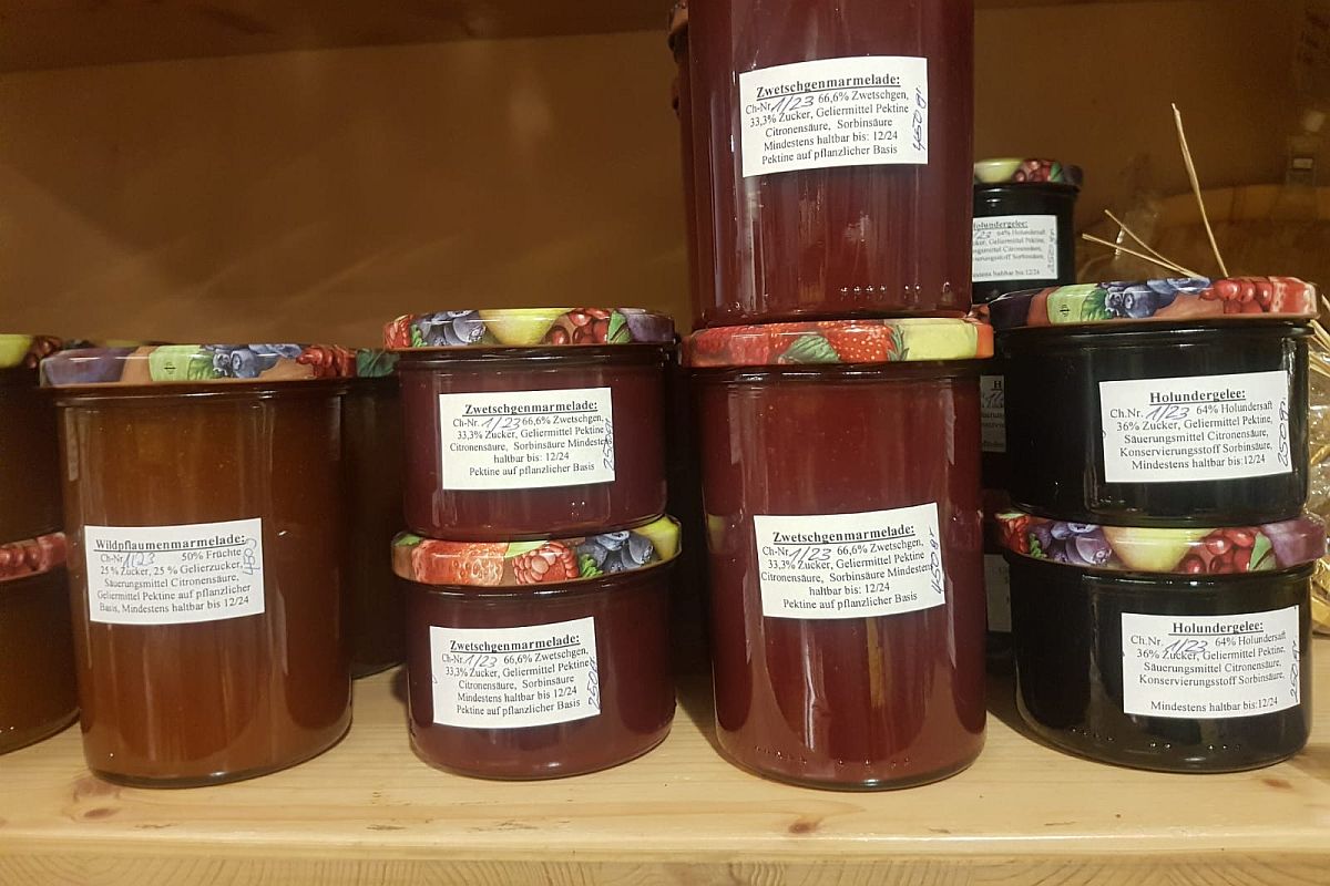 Marmeladen mit Liebe selbstgemacht Klostergut Neresheim