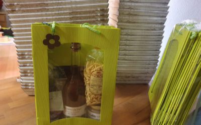 Stilvolle Geschenktüten mit Sichtfenster
